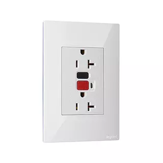 Toma Gfci Doble Falla Tierra C/P Click Me